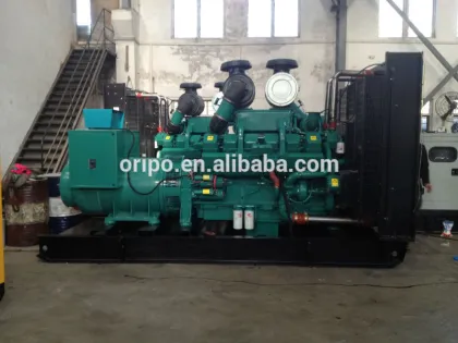 640kw Cummis diesel generators 880kva power generators