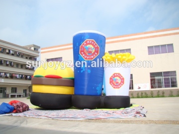 2016 selling high quality giant advertising inflatable cup