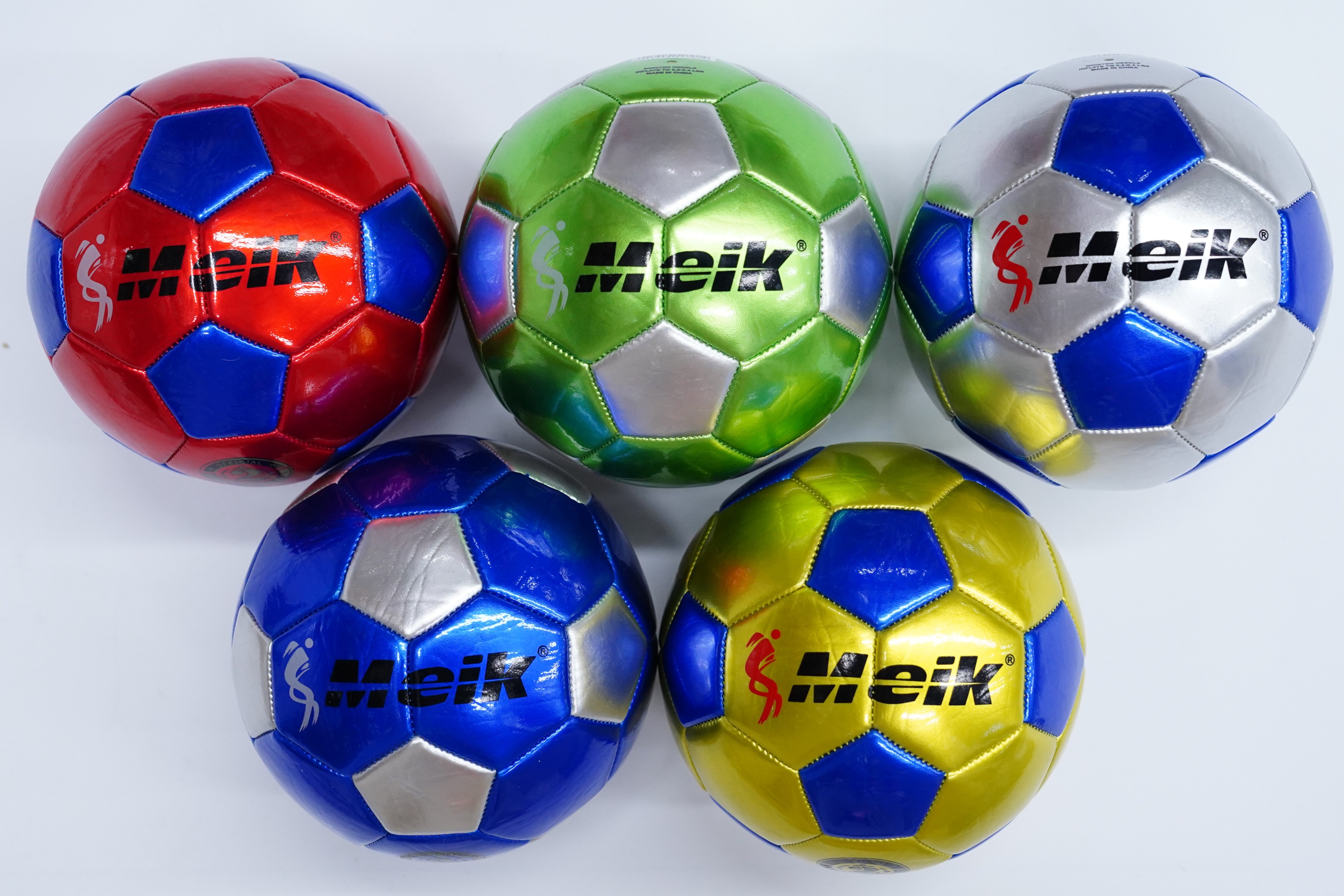 Tamanho 2 TPU Football com brilho metálico