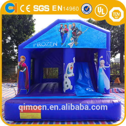 Inflatable Frozen jumping castle for kids games,Inflatable Frozen bounce houses,Inflatable Frozen bouncy castle