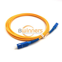 SC UPC - SC UPC SM SX G652D 3.0mm LSZH 3M Patch Cord Fiber Optic Cable