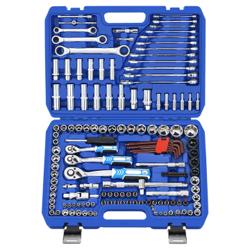 150 PCS Professional Auto Repair Tool Set: Socket Wrenches and More