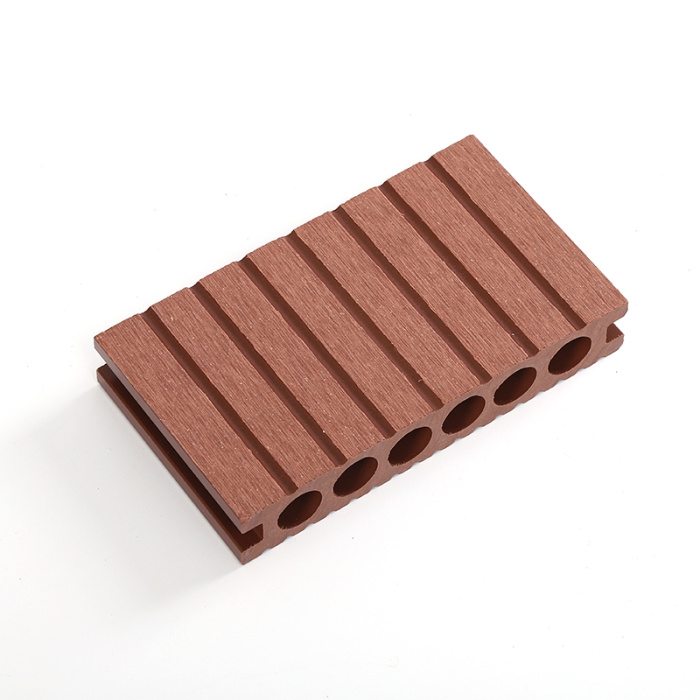 Lantai Decking WPC Co-Extrusior Waterproof Water Co-Extrusion