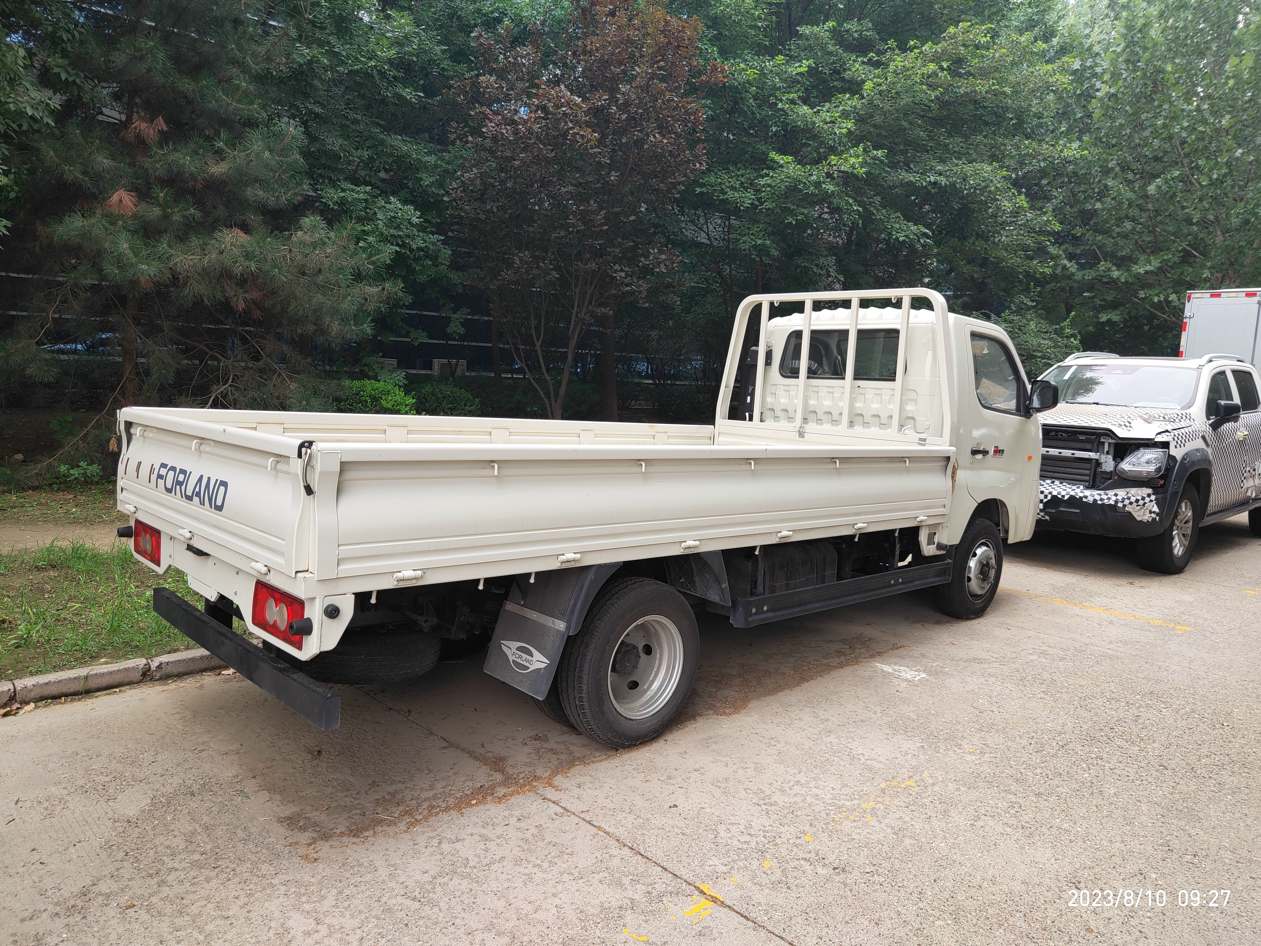 Corrosive Liquid Transport Mini Cargo Truck