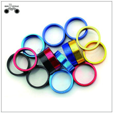 Adonized color 10mm aluminum spacer for fixie