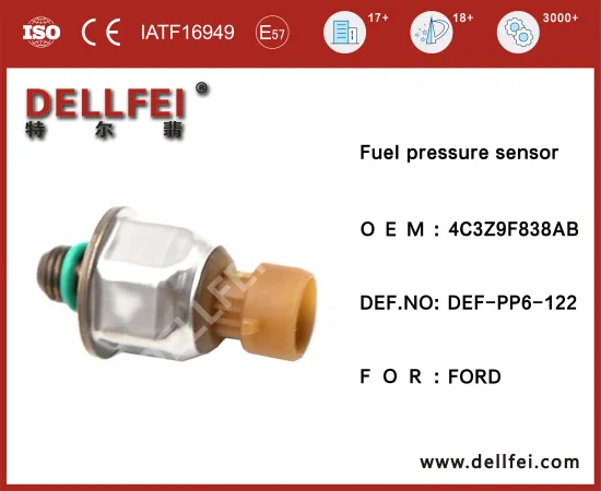 NEW Fuel Injection Pressure Sensor 4C3Z9F838AB for FORD