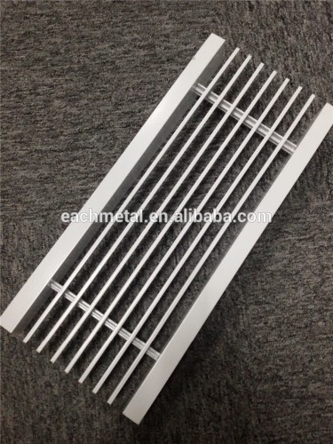 Aluminum air wall vent grilles