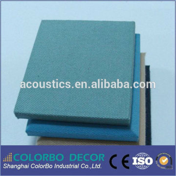 high performance and custom manufactured Sound insulation fabric wall acoustic fiberglass panels for ceilings