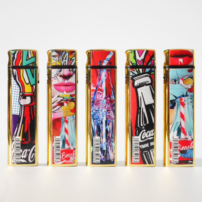 Покрытый металлом реактивное пламен