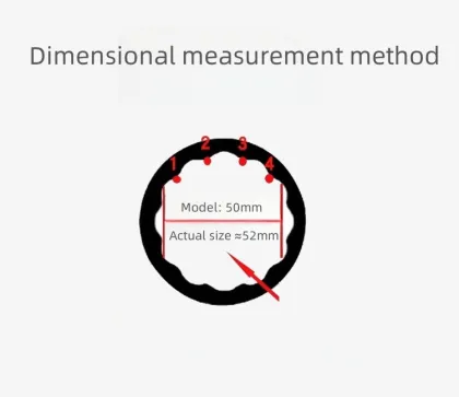 3/4 Inch Heavy-Duty 12-Point Impact Air Cannon Socket Electric Wrench Socket - Manufacturer's Direct Sale