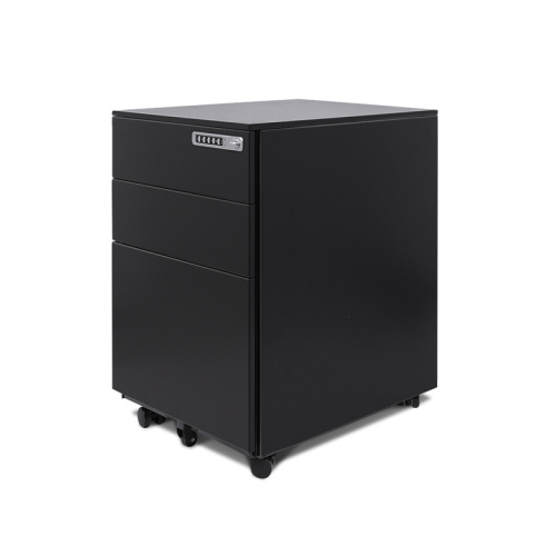 Under Desk Rolling File Cabinet System