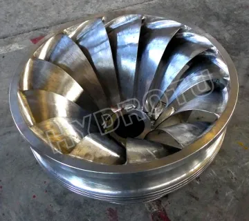 Stainless Steel Francis Turbine Runner With Francis Hydro Turbine / Water Turbine For Hydropower Station