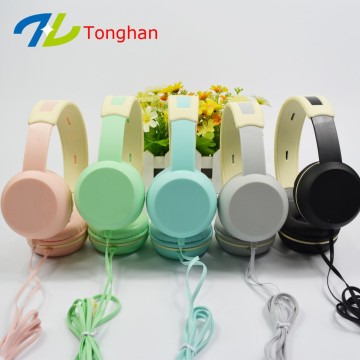 Bulk headphones cheap custom printed headphones as promotional gift
