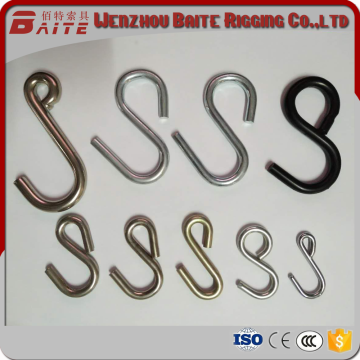 BAITE Electroplated small S shaped ornament hook , metal hook,meat hooks and hangers
