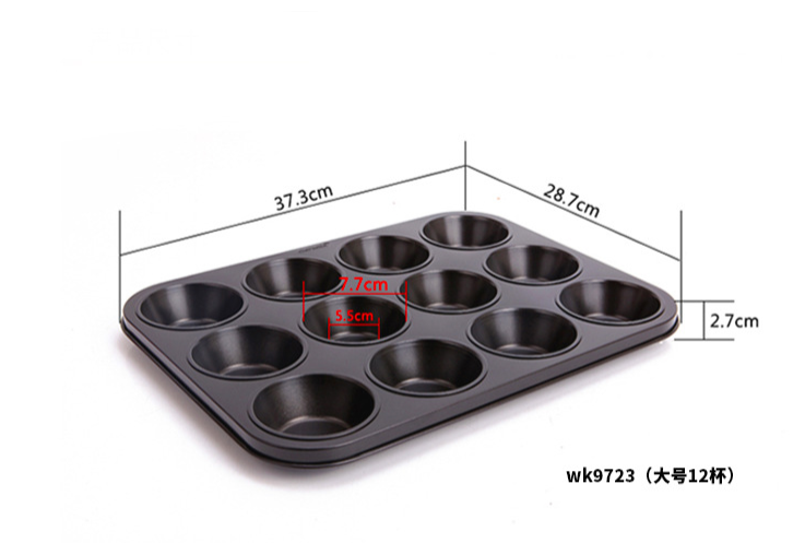 12 Löcher Cupcake Pan