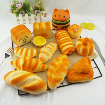 Kids Kitchen Toy Cakes Doughnuts Simulation Model Artificial Fake Bread Ornaments Cake Bakery Craft Photography DIY Decor Food