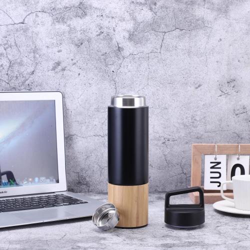 600ML Bamboo Sport Water Bottle