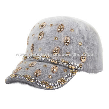 Women's Formal Hat with Rhinestone, 4 Styles AvailableNew