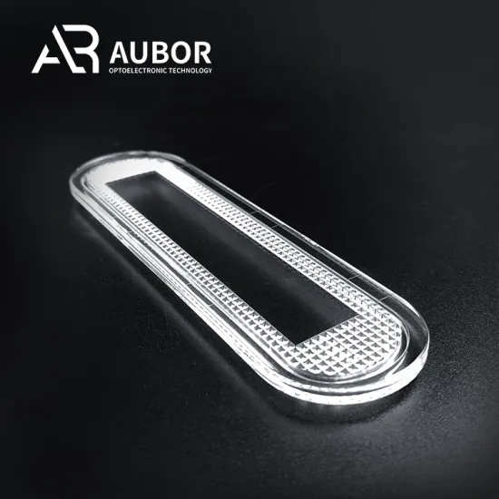 PC Plastic Inject LED Lamp Parts - Transparent Lens Cover Lamp Shade for Lighting Strip