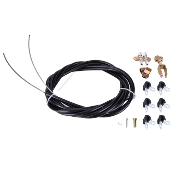 QSF Universal Emergency Parking Brake Cable Kit: Replacement Parts for Various Vehicles