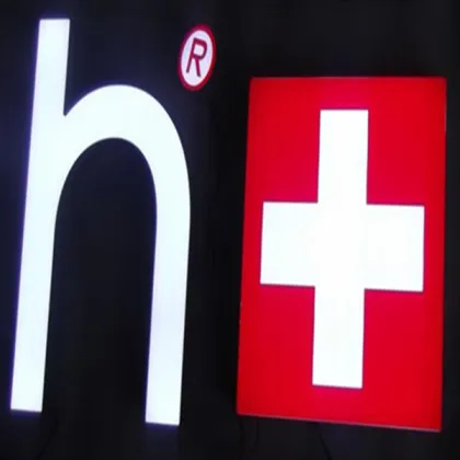 Custom LED Illuminated Plexiglass Sign