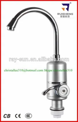 Electric heating water faucet