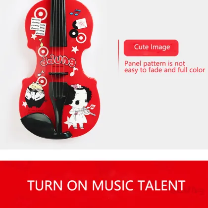 Ddung Fun Violin Music Toy Hobbies Learning Children Gifts Three Years Old Musical Toys Unisex Infant Playing Type Instrument