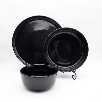 Restaurant Ceramic Soup Bowls Chinese Round Soup Bowls