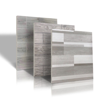 Discontinued Rustic Ceramic Wood Look Floor Tile - Factory Matte Surface 60x60 for Living Room