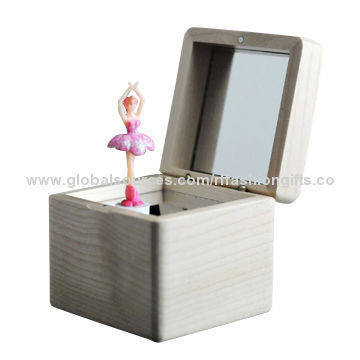 Jewelry Boxes, Wooden Ballet Dancing Creative Gifts