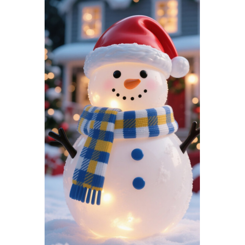 Christmas snowman night light