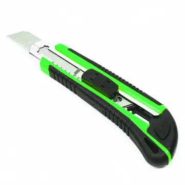 Cheap art utility knife box cutter knife 18mm