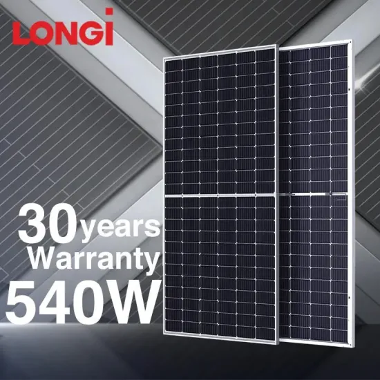 Longi Hi-MO 5 Solar Panels: 540W to 550W, 535W PV Modules with 9BB and 12BB Half-Cut Technology