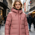 Elegante chaqueta aislante para mujer con forro cálido