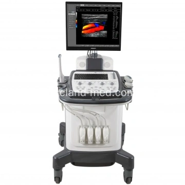 Machine portative portative d'essai de grossesse de scanner ultrasonique  vétérinaire de type sonde pour des