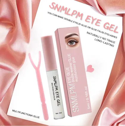 Long Lasting Beauty Makeup Adhesive: Double Eyelid Setting Cream & False Eyelashes Glue