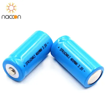 16340 400mAh 3.2V Rechargeable Power LiFePO4 Battery