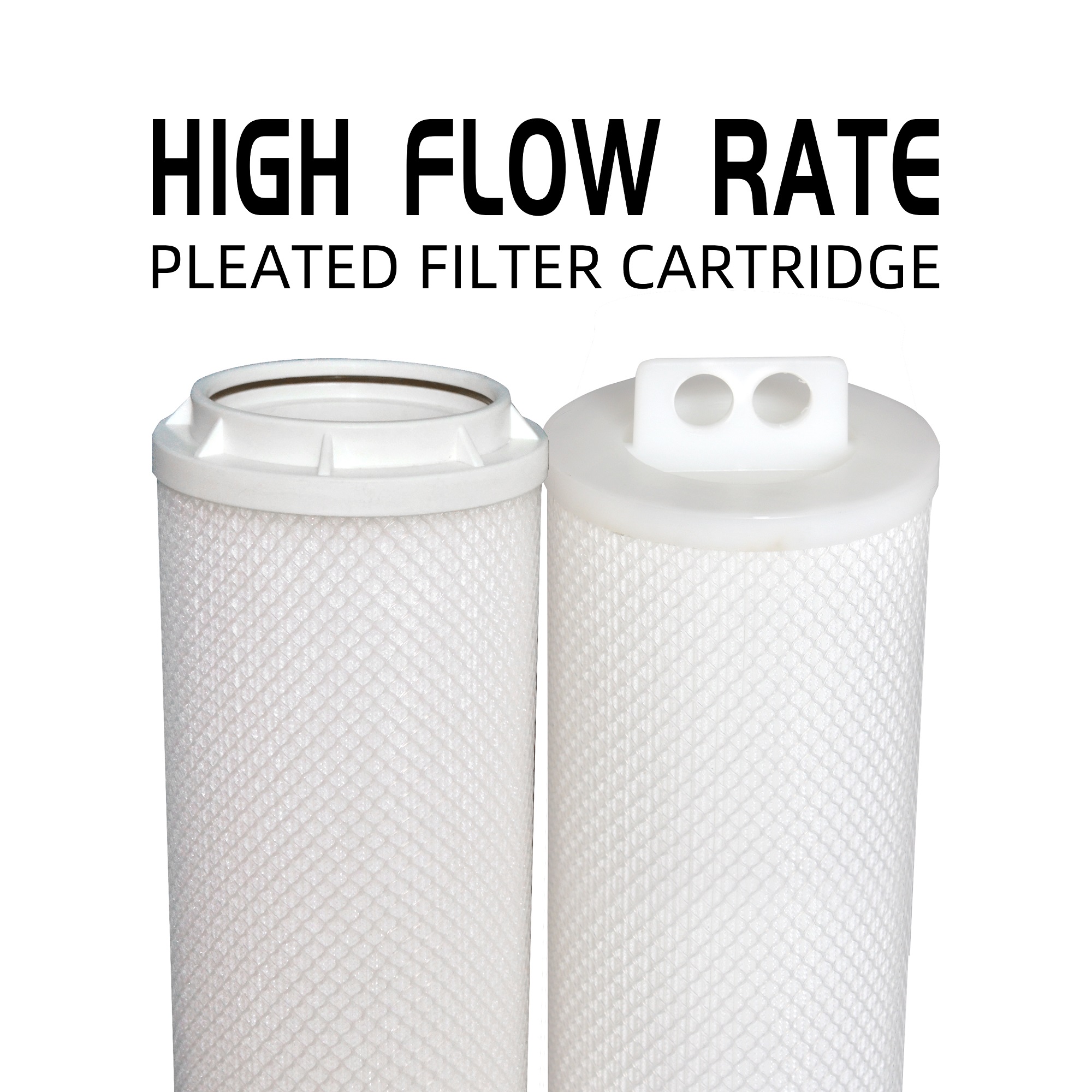 Single rubber ring large-capacity filter element