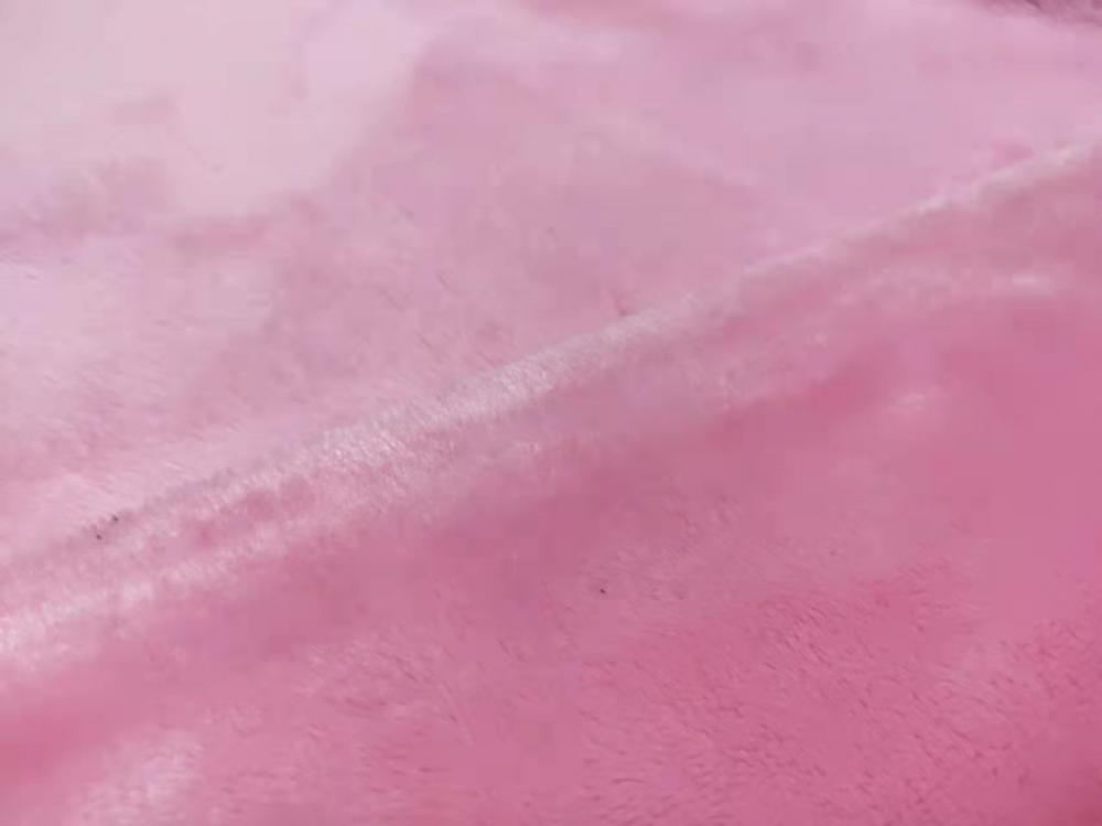 100 Polyester Double Side Flannel Knitting Fabric 1 Jpg