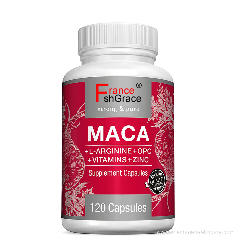 maca extract Improve Men Strength maca supplement capsules