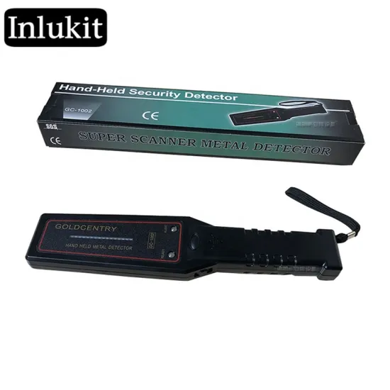 Handheld Metal Detector: Wood Mobile Phone Examination Room Security Inspection Instrument