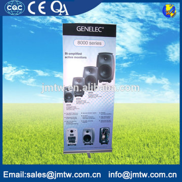 Customized Silver Step Aluminum Retractable Banner Stand