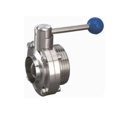 Threaded Butterfly Valve AISI 304/316L Duck Tip Type/Welded