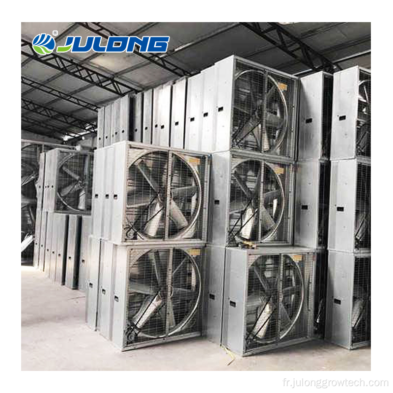 Système de refroidissement ventilateur d'échappement de ventilateur de serre