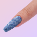 24 Bild 3d Denim False Nails Kits