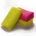 Household cleaning microfiber rags towels corn style