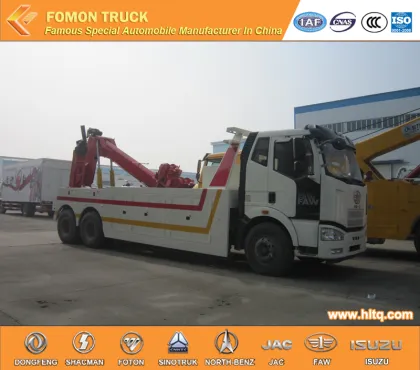 FAW 6X4 heavy rescue trucks