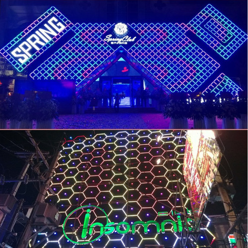 Square Led Wall Wash Bar untuk Dekorasi Mall