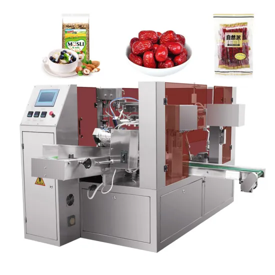 Automatic Zipper Bag Packing Machine for Dried Fruits and Dry Fruits