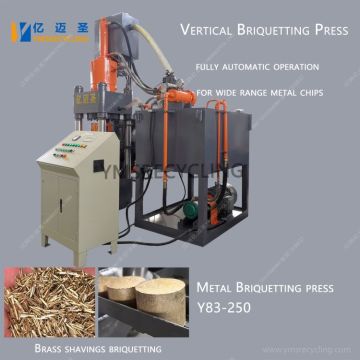 Brass Turnings Metal Briquetter Machine